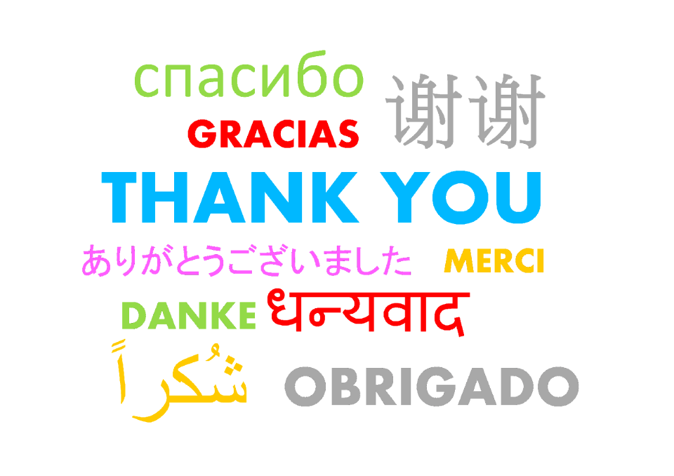 Appreciate thankful thank-you