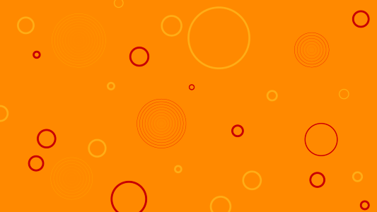 Circles orange yellow