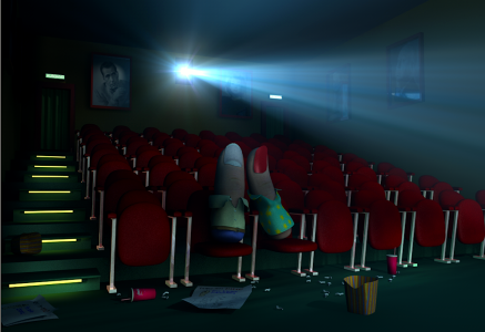 Film video popcorn