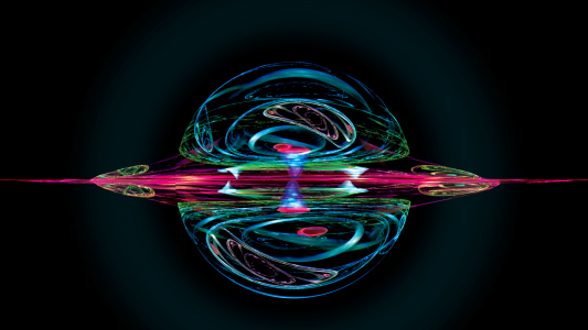 Abstract fantasy art