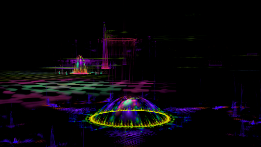 Abstract fantasy art