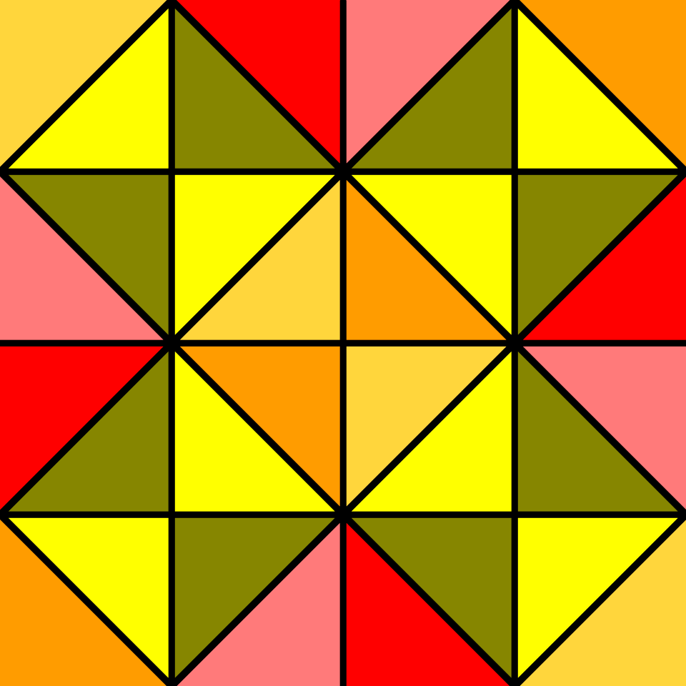 Geometric simple bright