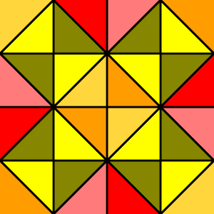 Geometric simple bright