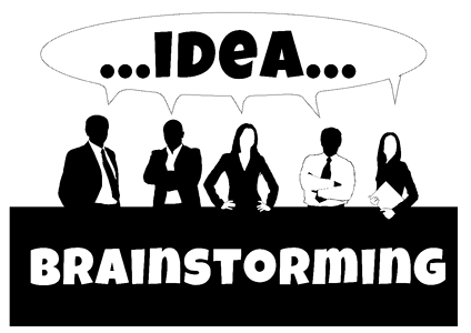 Drawing idea exchange of ideas