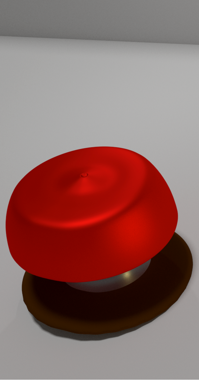 Red danger stop