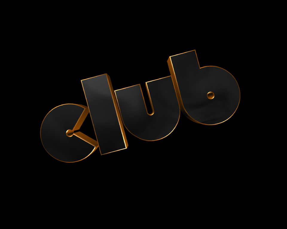 Gold text 3d