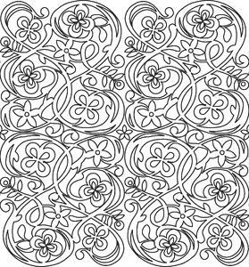 Plant black white
