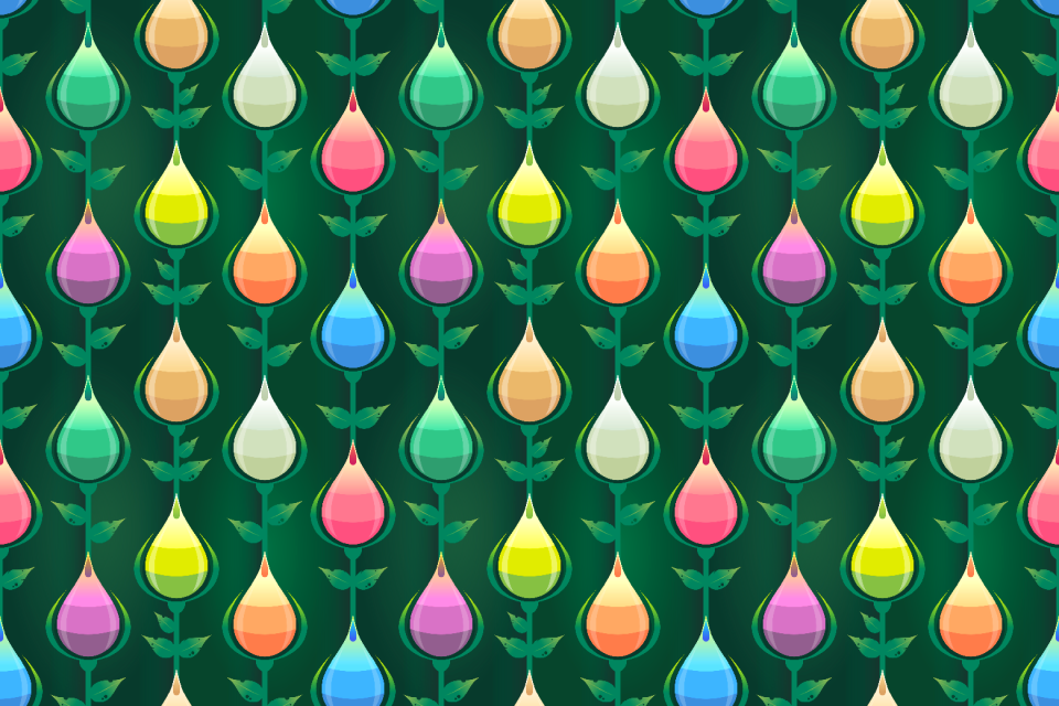 Stylized flower floral