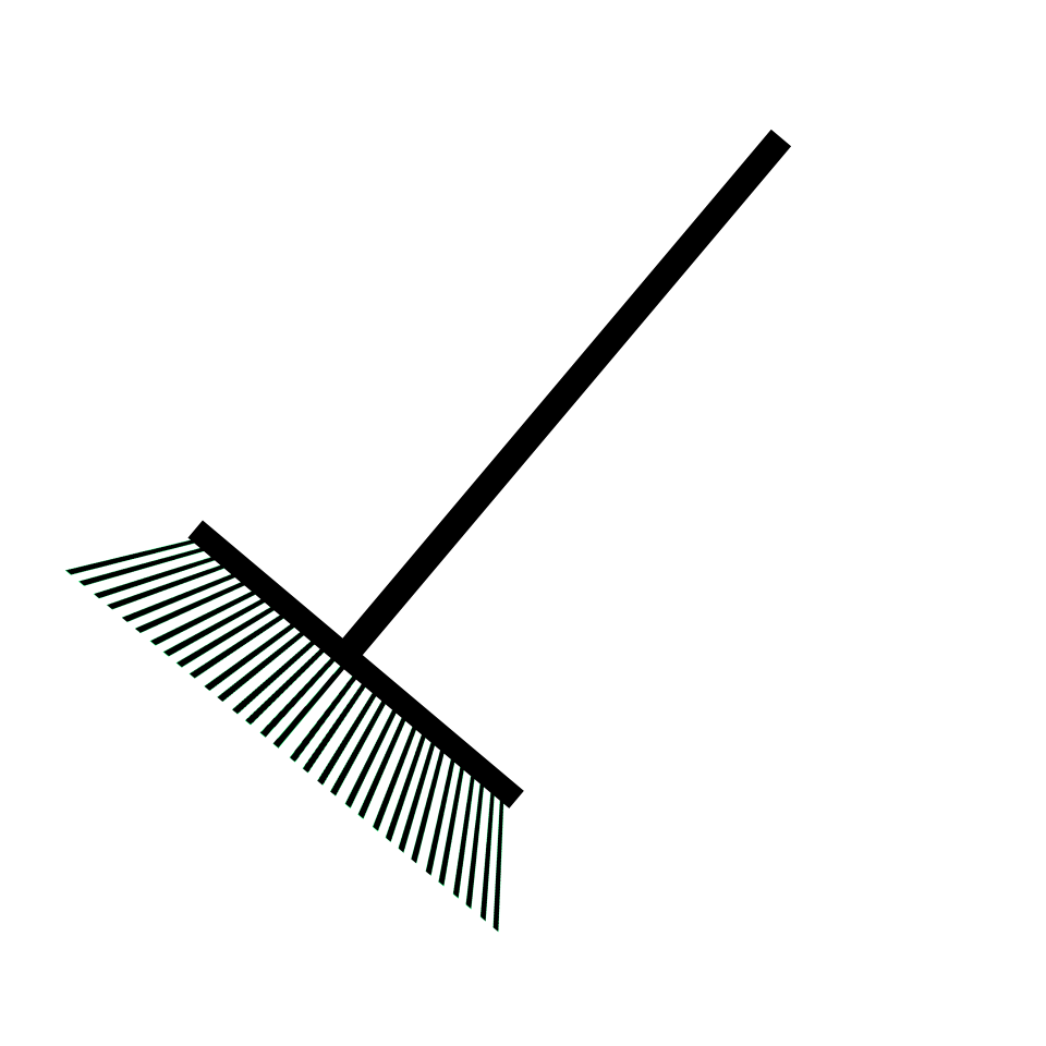 Yard sweep broom