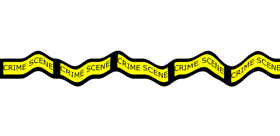 Crime police yellow