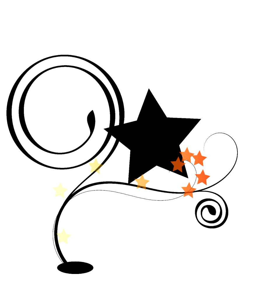 Star ornament lines