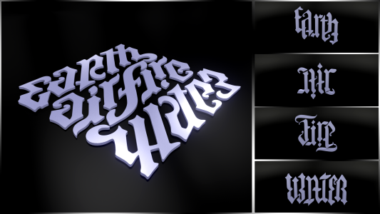 3d black Free illustrations