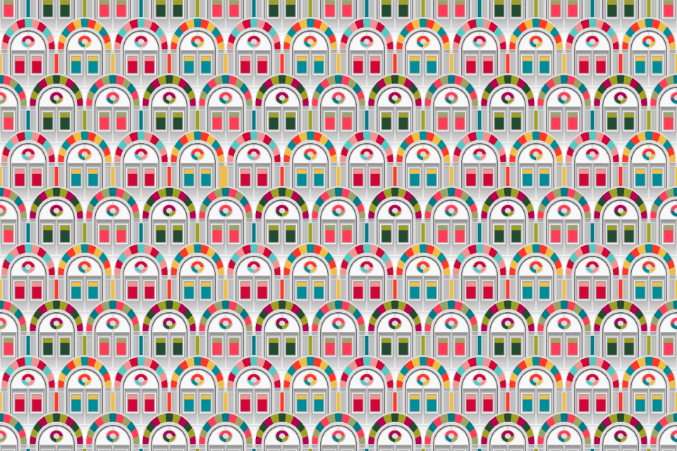 Arches windows seamless