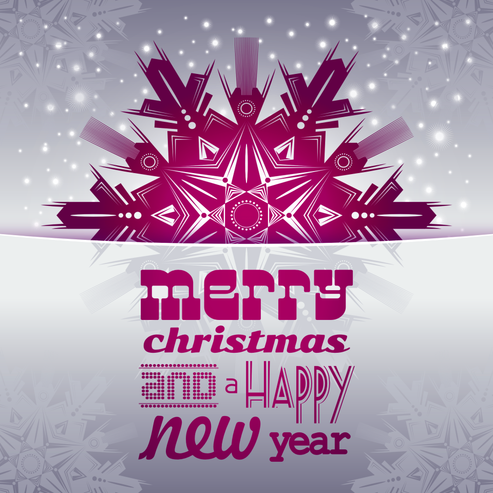 Xmas snowflake snow