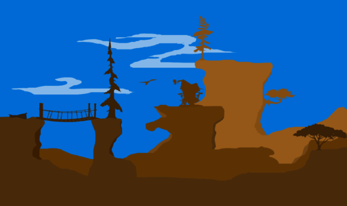 Minimal landscape Free illustrations