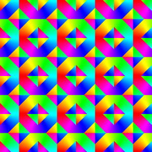 Geometric abstract digital