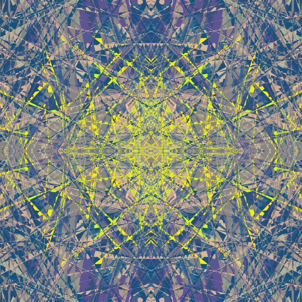 Abstract structure art