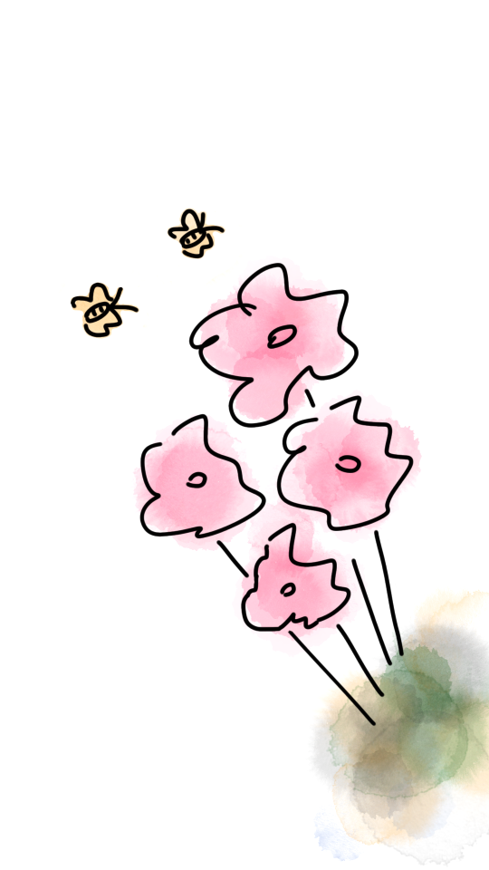 Pink flowers spring blossom