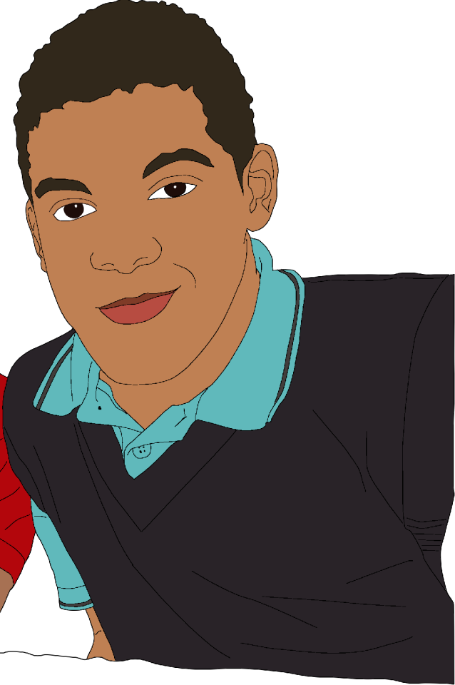 Drawing plan black skin