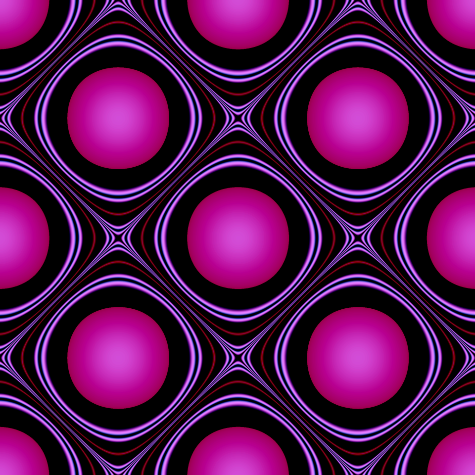 Geometric pattern pink
