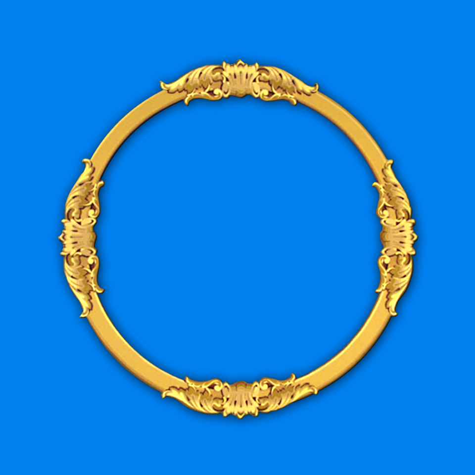Frame design filigreed