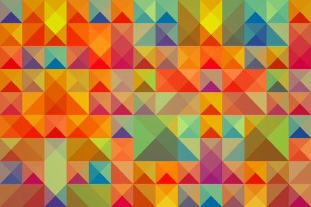 Triangle geometric colorful