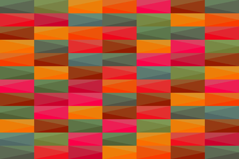 Rectangle triangle colorful