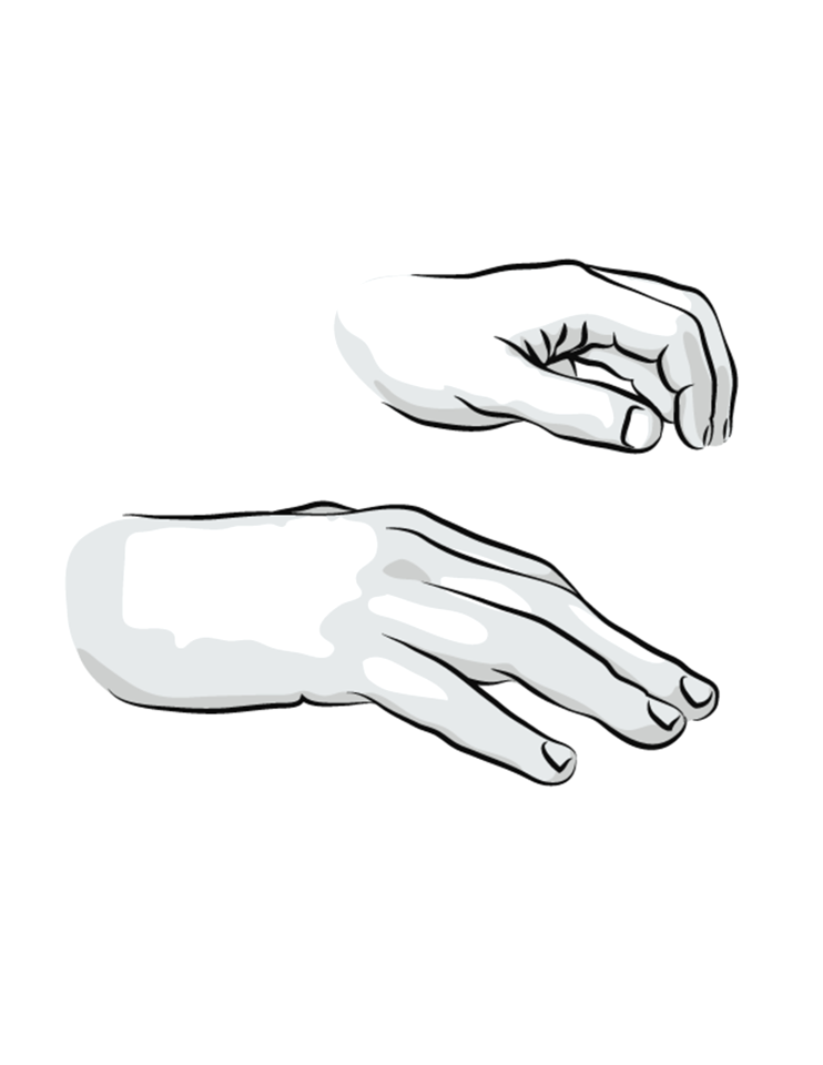 Hand piano Free illustrations