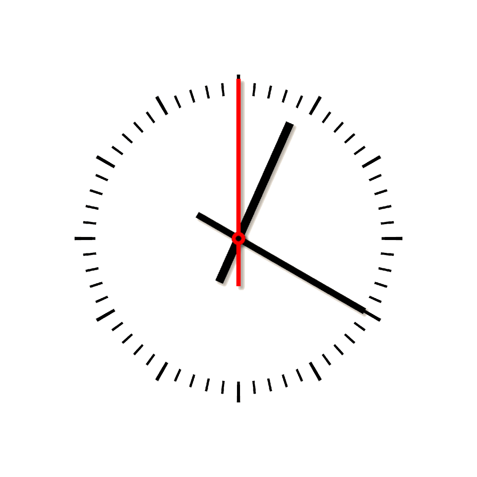 Pointer time of time indicating