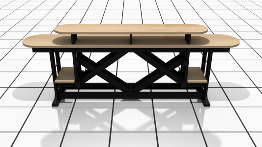 Workshop work table desktop
