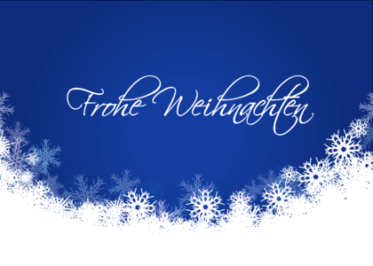Snowflakes advent background