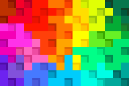 Square colorful Free illustrations