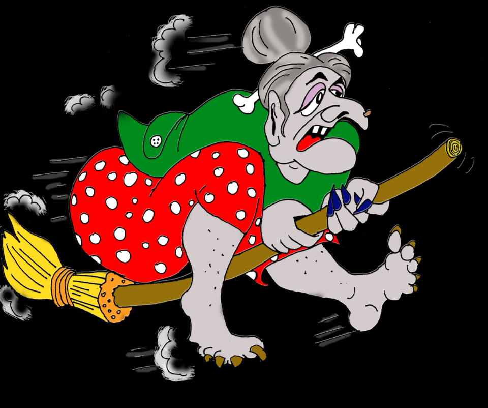 Broom hexe Free illustrations