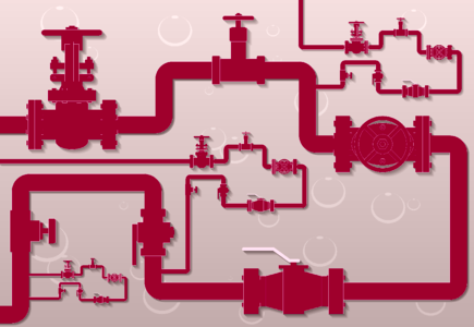 Water meter water valve