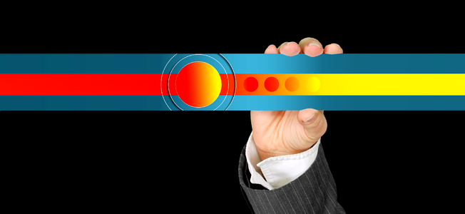 Abstract business card note