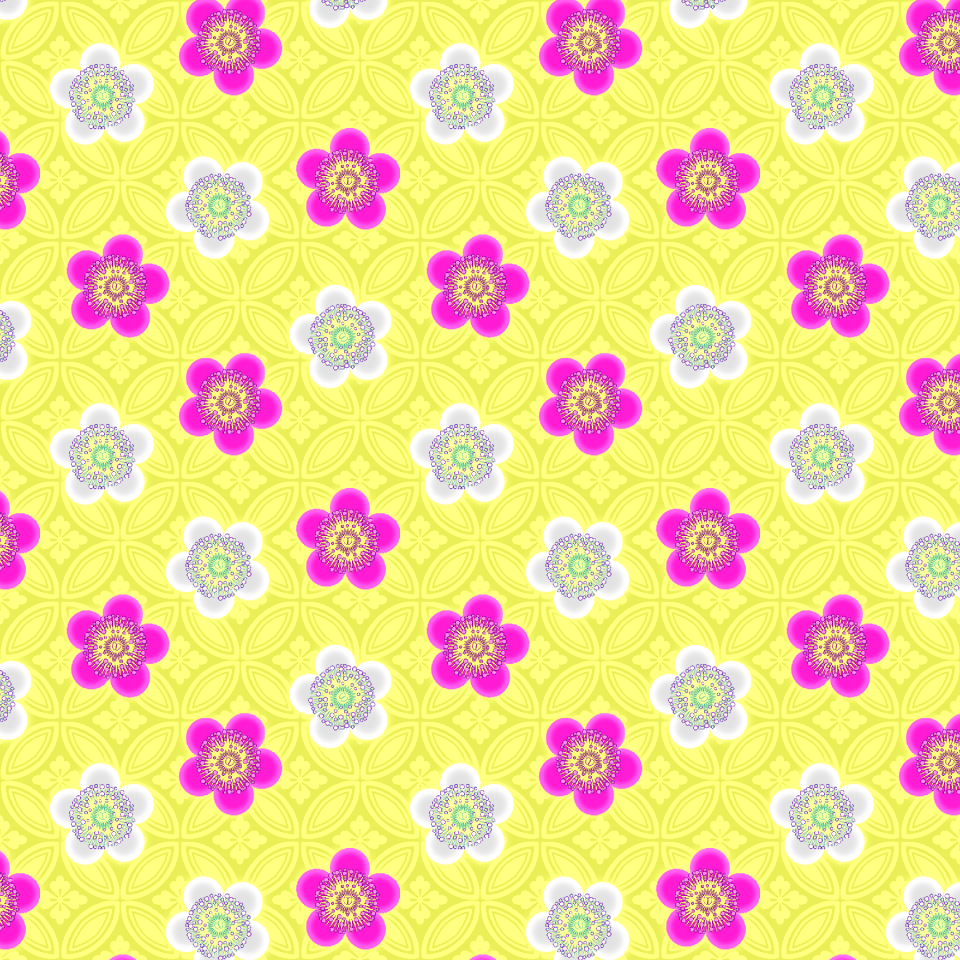 Pink magenta yellow