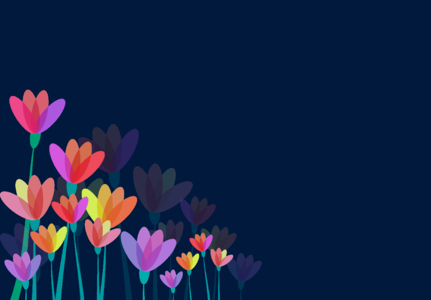 Background plants stylized
