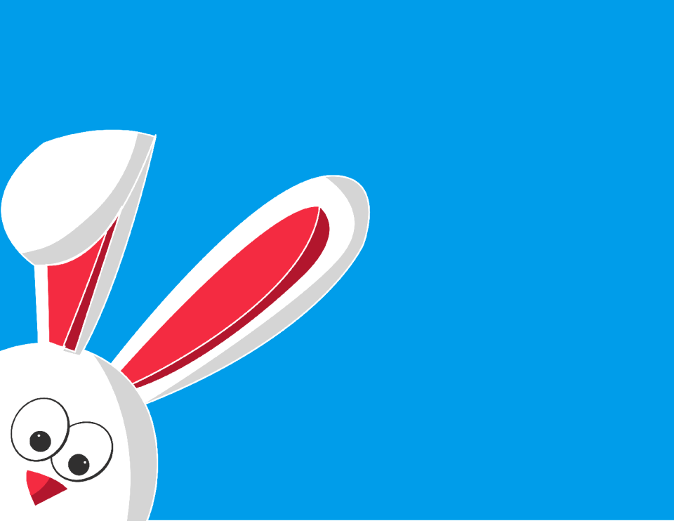 Easter bunny rabbit animals