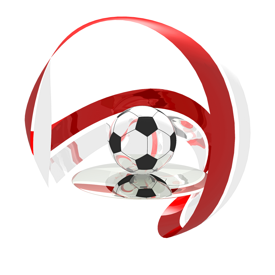 The ribbon red white