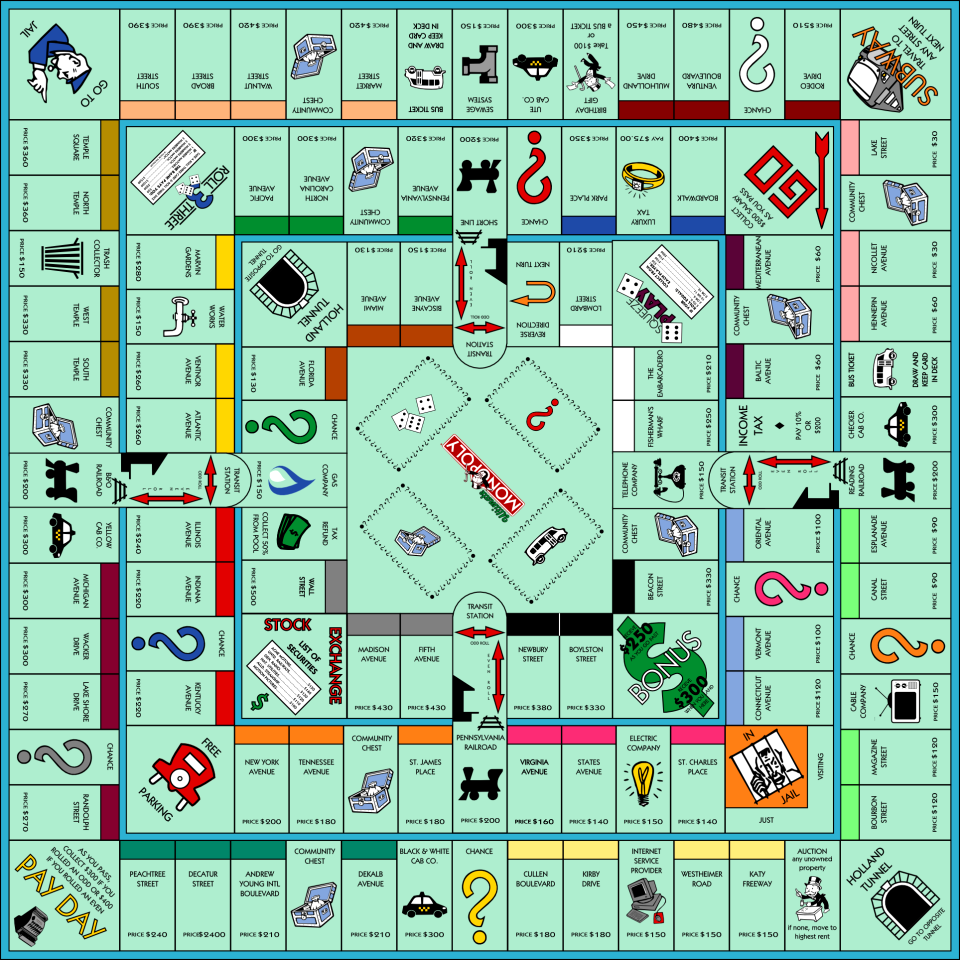 Monopoly game Free illustrations