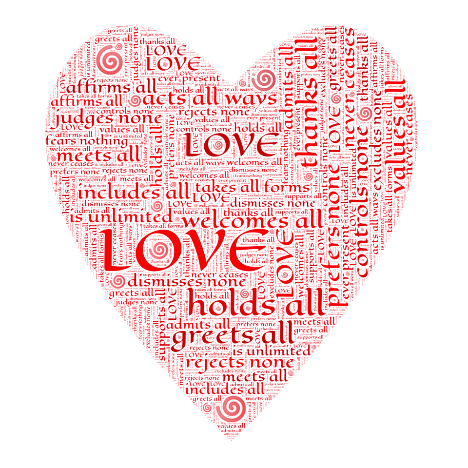 Agape caring symbol