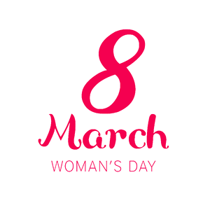 March woman day of the woman