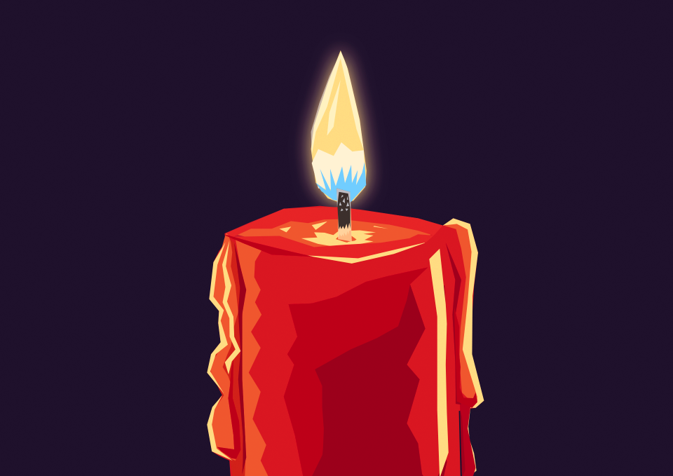 Power flame fire