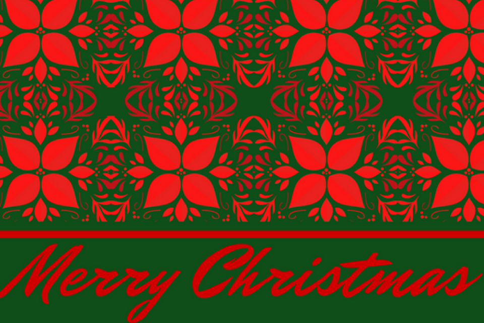 Holiday red green Free illustrations