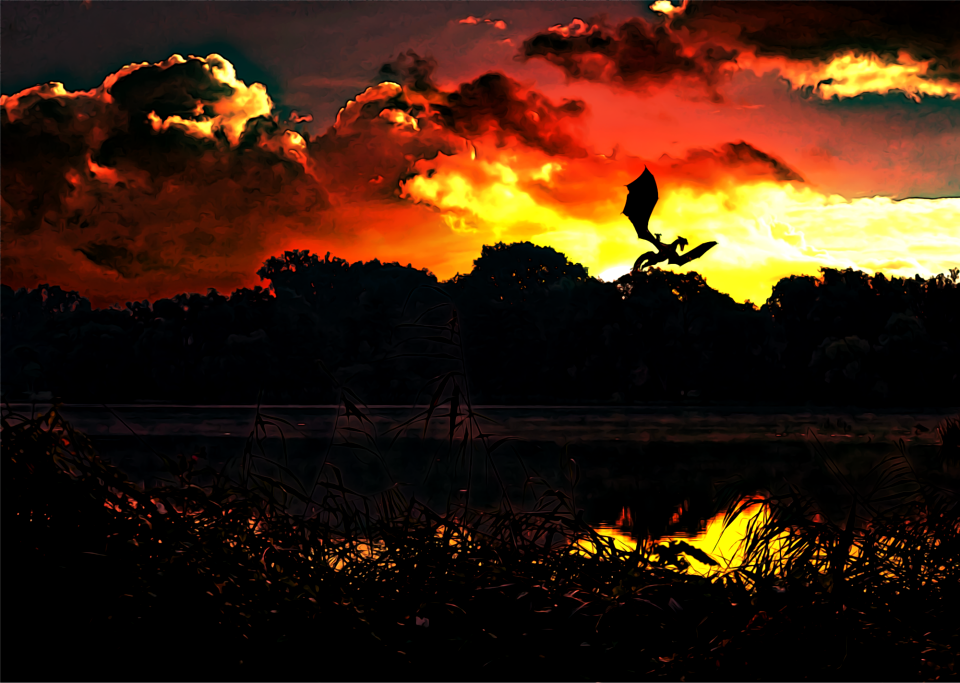 Clouds fairy tales sky