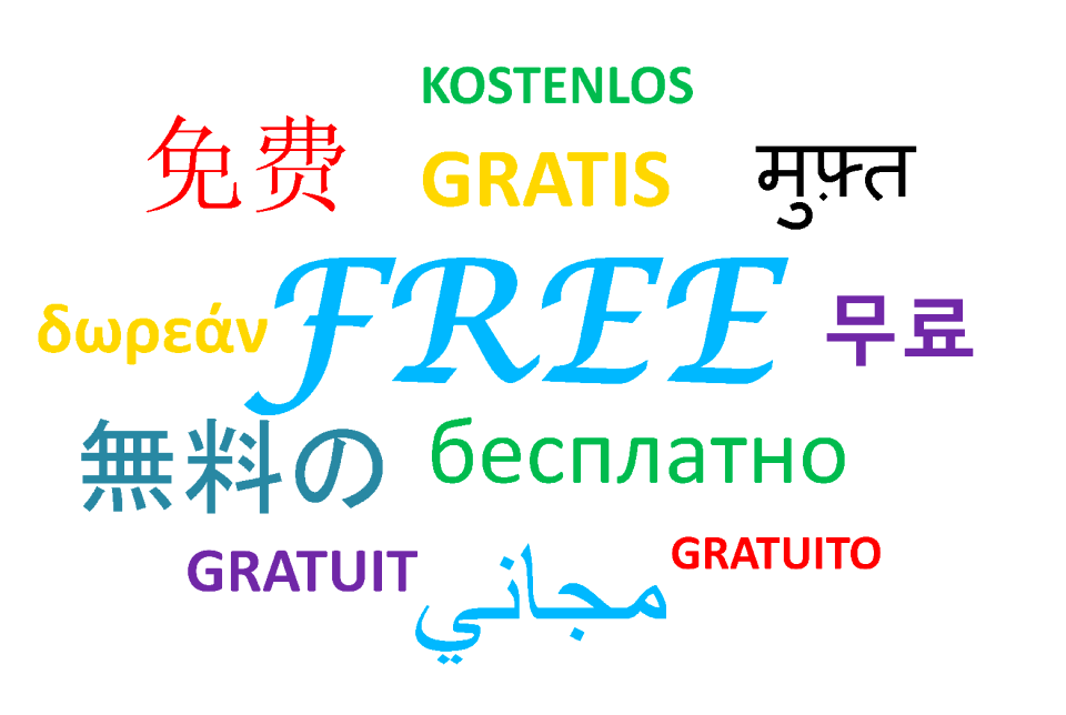 Words text languages