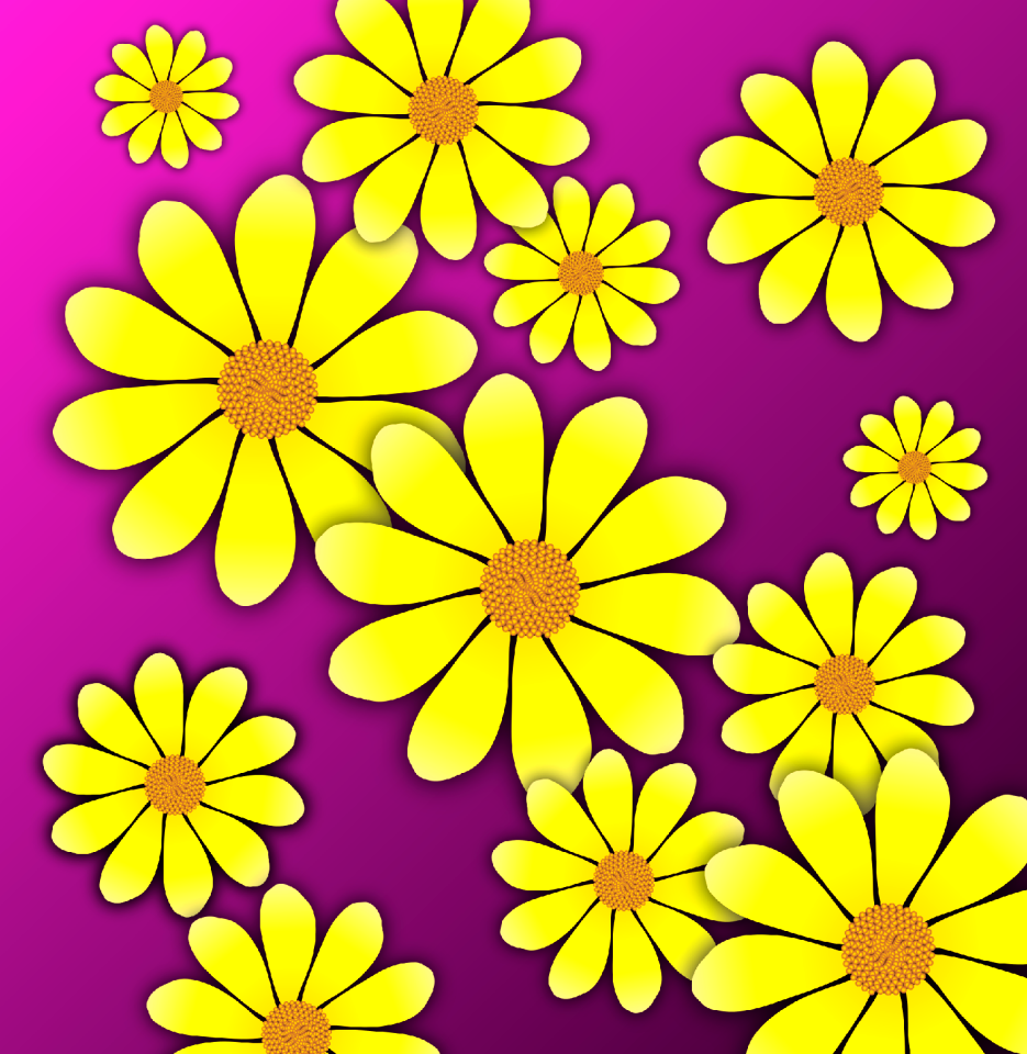 Flower garden nature