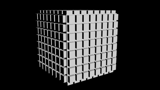Subdivided texture Free illustrations