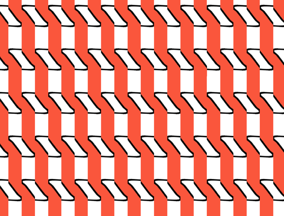 Wallpaper design red texture