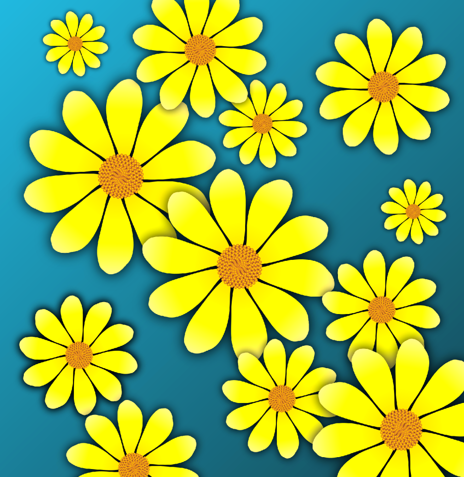 Flower garden nature